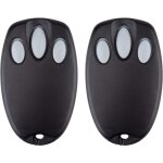 Lot de 2 metteurs portatifs de rechange pour porte de garage chamberlain liftmaster motorlift 94335e ...