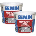 Semin - lot de 2 enduits de rebouchage en pâte spécial fissures et trous de vis intérieur / extérieur ... Semin - lot de 2 enduits de rebouchage en pâte spécial fissures et trous de vis intérieur / extérieur ...