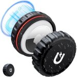 Lot de 2 �tuis magn�tiques compatibles avec apple airtag, [aimant en n�odyme puissant ipx8] cach� pour ...