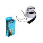 Lot de 2 fermetures � glissi�res auto - adh�sives standards zipwall zip - az2