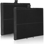 Lot de 2 filtres � charbon actif pour hotte aspirante bosch dhz5346 / dhz5345 / 00705432 / 11026771 - ...