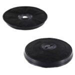 Lot de 2 filtres charbon type e233 fac519 eff57 pour hotte roblin 5403003 481281718534 acec, aeg, ariston ...