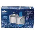 Lot de 2 filtres a eau kwf2 pure aqua pure coffee brita
