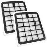 Lot de 2 filtres hepa pour aspirateur eureka ak9 / ak10