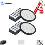 Lot de 2 filtres hepa pour rowenta silence force cyclonic 4aaaa ro7647ea ro7663ea ro7676ea ro7681ea (mod�le ...