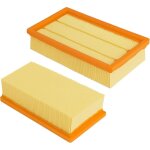 Lot de 2 filtres plats pliss�s compatibles avec nt 25 / 1 ap, nt 35 / 1 ap, nt 35 / 1, nt 45 / 1, nt ...