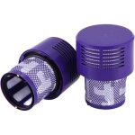 Lot de 2 filtres de rechange pour aspirateur dyson cyclone v10 sv12 absolute animal total clean pi�ces ...