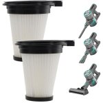 Lot de 2 filtres de rechange lavables et r�utilisables con�us pour aspirateurs sans fil wyze