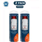 Lot de 2 filtres pour rfrigrateur everydrop by whirlpool ice and water 2, edr2rxd1