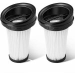 Lot de 2 filtres de remplacement pour rowenta aspirateur balais x - pert 3. 60 x - pert 160 rh72xxx zr005202, ...