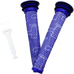 Lot de 2 filtres v6 compatibles avec dyson dc58, dc59, v6, v7, v8 pr - filtres 965661 - 01