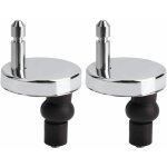 Lot de 2 fixation abattant wc universels pour abattant de wc - compatible avec la plupart des si�ges ...