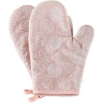 Lot de 2 gants de cuisine rsistants  la chaleur pour four et casseroles, idaux pour les barbecues, ...