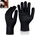 Lot de 2 gants professionnels rsistants  la chaleur - gants de protection contre la chaleur pour fer ...