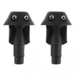 Lot de 2 gicleurs de lave - glace double jet 6438. 71, compatibles peugeot 106, 205, 306 et citron saxo ...