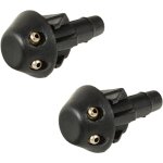 Lot 2 gicleurs lave - glace pare - brise compatible pour citro�n saxo, peugeot 106 205 306 berline cabriolet ...