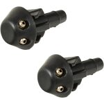 Lot 2 gicleurs lave - glace pare - brise compatible pour citron saxo, peugeot 106 205 306 berline cabriolet ...