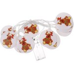 Lot de 2 guirlandes lumineuses dcoratives de nol pour une atmosphre crative, sans pile