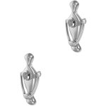 Feiyue - lot de 2 heurtoirs avec judas de scurit pour remplacement de porte avant