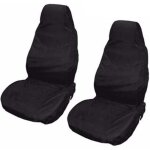 Lot de 2 housses de si�ge de voiture universelles, imperm�ables, noires, protection de si�ge