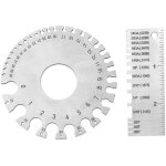 Lot de 2 instruments de mesure, jauge d'paisseur de soudure, jauge de soudure d'angle de fil lectrique, ...