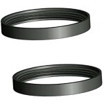 Lot de 2 joints en silicone ? 80 mm pour po�le haute temp�rature