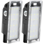 Lot de 2 lampes led d'�clairage de plaque d'immatriculation pour twingo / clio / megane / lagane