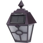 Lot de 2 lampes murales solaires hexagonales r�tro � led pour ext�rieur �clairage de s�curit� lumineux ...