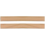 Lot de 2 lattes 89 cm 890mm largeur 38mm paisseur 8mm bois htre durable sommier lit canap clic clac ...