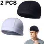 Lot de 2 laufm�tze sportm�tze, running casquette unterziehm�tze, casque moto helmm�tze, respirante cap ...