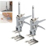 Lot de 2 leviers � main �conomes en travail, bras avec �chelle, r�gulateur de hauteur pour carreaux en ...