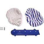 Lot de 2 lingettes micro - fibres brosses aqua slim pour aspirateur x - force flex 9. 60 rowenta zr009502 ...