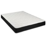 Lot de 2 matelas 80x200 cm latex 80 kg / m3 + aertech 35 kg / m3 - 20 cm - accueil moelleux - soutien ...