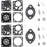 Lot de 2 membranes de carburateur pour stihl 020 024 028 030 031 032 av hu tillotson mc culloch pm 370, ...