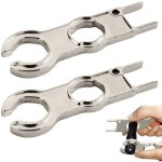 Lot de 2 outils de montage enfichables - cl de serrage - outil de montage pour kit de serrage de cls ...