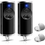 Lot de 2 ouvre - porte de garage 868, 3 mhz pour �metteur manuel hormann bs hse - 4 - 868 - bs, hse2 ...