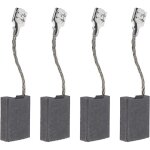 Lot de 2 paires de balais de charbon pour meuleuse d'angle 1607014171 avec coupure automatique 22 x 16 ...