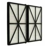 Lot de 2 panneaux filtres pour robot tiger shark - rcx70101pak2 - noir