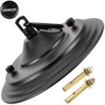 Lot de 2 pices de luminaire de chssis de plafond de lustre, plaque de montage de lustre d'clairage ...
