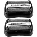Lot de 2 pi�ces de rechange pour rasoir braun s�rie 3 32b, grille et couteaux de rechange
