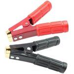 Lot de 2 pinces crocodiles pour chargeur de batterie de voiture en cuivre pur 1000 a pour entr�e 12 v ...