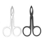 Lot de 2 pinces  piler, ciseaux droits, pinces  piler pour sourcils, pour pilateur, pilation du ...