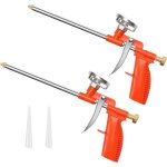 Lot de 2 pistolets � mousse polyur�thane, pistolet � mousse de construction, pistolet de dosage professionnel ...