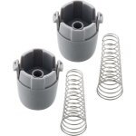 Lot de 2 pistons magn�tiques et ressorts de porte pour lave - linge agm73610701, compatibles avec lg ...