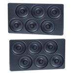 Lot de 2 plaque beignets snack