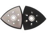 Lot de 2 plaques de pon�age triangulaires avec 6 trous 93 mm patin ponceuse triangulaire accessoires ...
