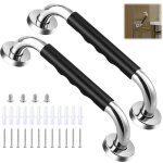 Lot de 2 poign�es de baignoire, barre d'appui antid�rapante pour salle de bain de 33 cm, barre d'appui ...