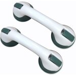 Lot de 2 poignes de bain super, poignes de bain, poignes de douche, ventouses, poignes de douche ...