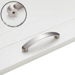 Lot de 2 poignées de meubles en acier inoxydable brossé pour portes de tiroirs, armoires de cuisine, ... Lot de 2 poignées de meubles en acier inoxydable brossé pour portes de tiroirs, armoires de cuisine, ...