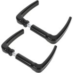 Lot de 2 poign�es de portail de style europ�en avec goupilles de fixation vintage pour cl�tures, abris ...